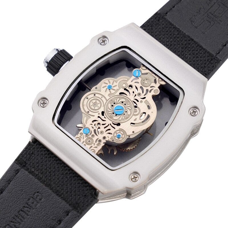 Watch Poedagar Skeleton Mech Relogio 41 Belleza & Glamour 