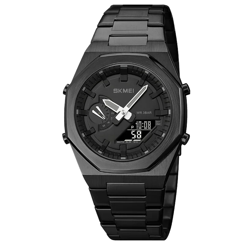 Watch Poedagar SKMEI Pro Belleza & Glamour Black 