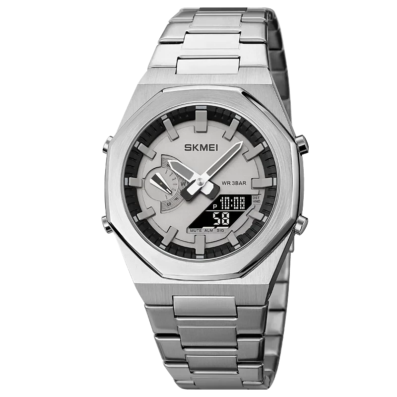 Watch Poedagar SKMEI Pro Belleza & Glamour Silver 