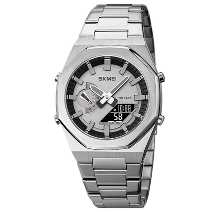 Watch Poedagar SKMEI Pro Belleza & Glamour Silver 