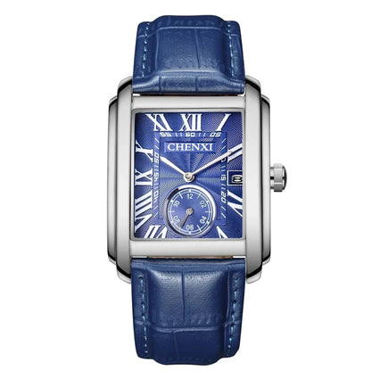 Watch Poedagar Vintage Pelle Belleza & Glamour Blue Silver 