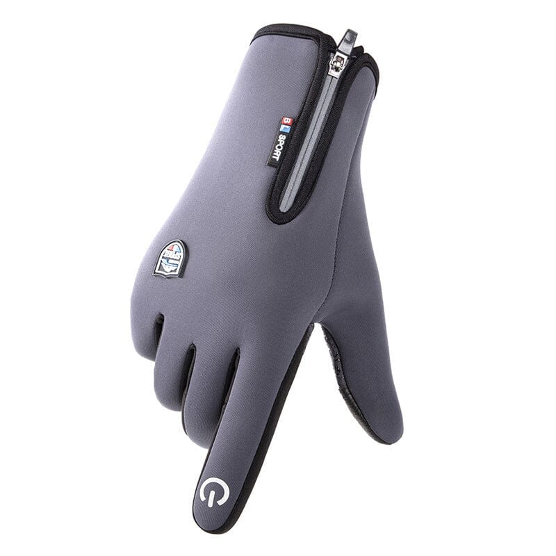 Waterproof velvet gloves - Never suffer from freezing hands again Belleza & Glamour Grey M 