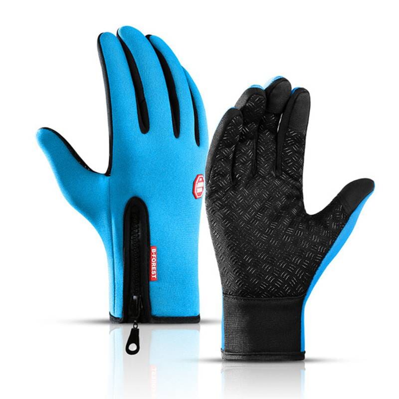 Waterproof velvet gloves - Never suffer from freezing hands again Belleza & Glamour Navy S 